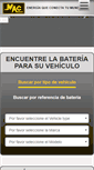 Mobile Screenshot of bateriasmac.com